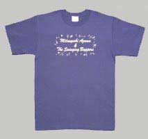 T-Shirts Mitsuyoshi Azauma & The Swinging Boppers blue